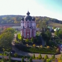 Mănăstirea Curchi, filmare cu Dronă