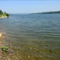 Lacul de acumulare Dubăsari vara